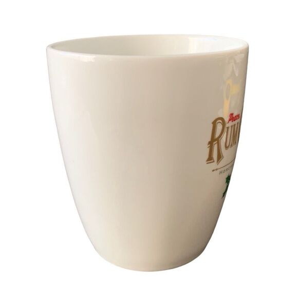 Pre Owned Rum Chata Horchata Con Ron Gold Letters Ceramic Coffee Peace Love Mug - Picture 10 of 13